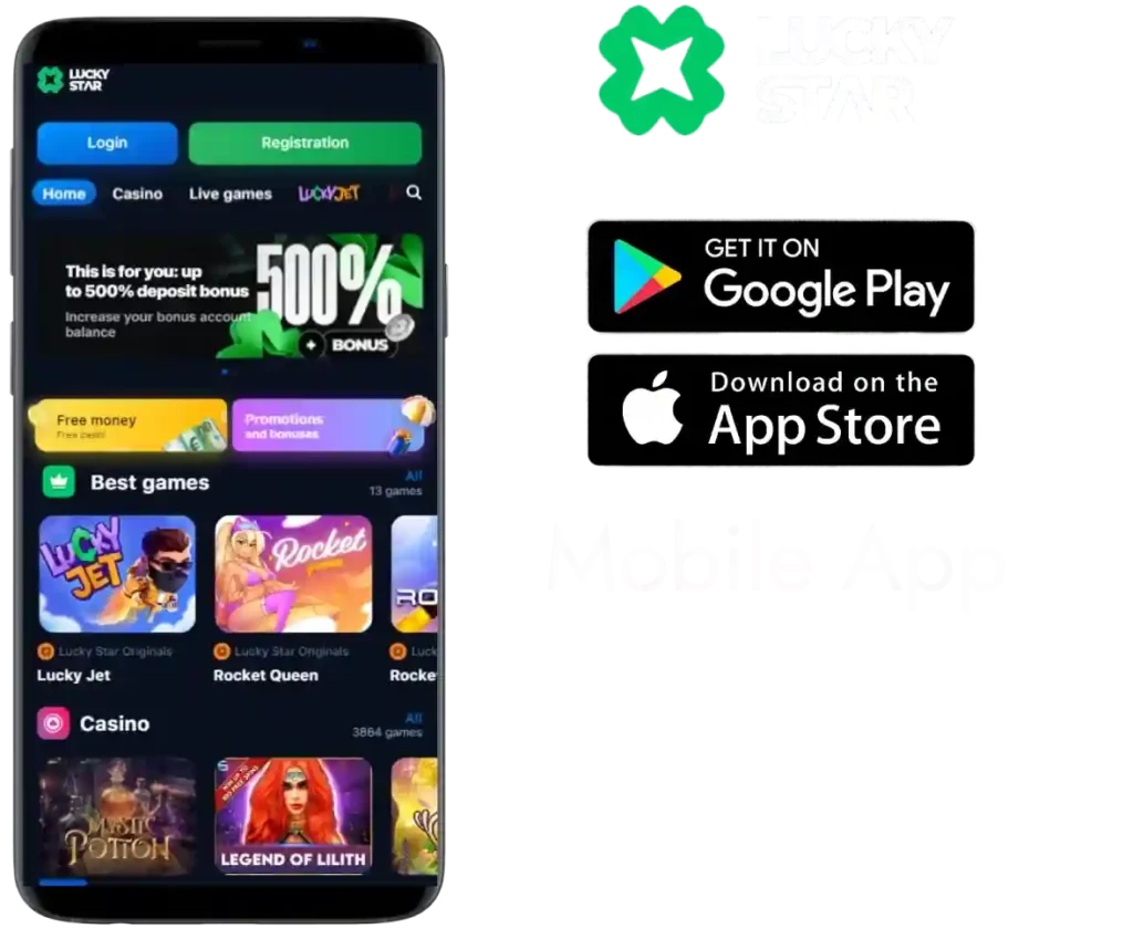 Lucky star casino mobile app